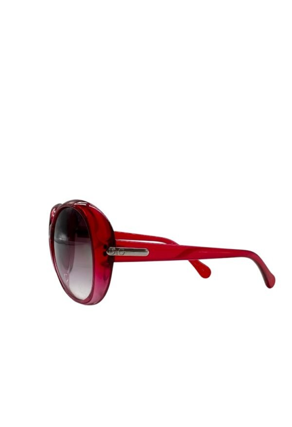 DOLCE & GABBANA - HAVANA OVAL SUNGLASSES - Image 14